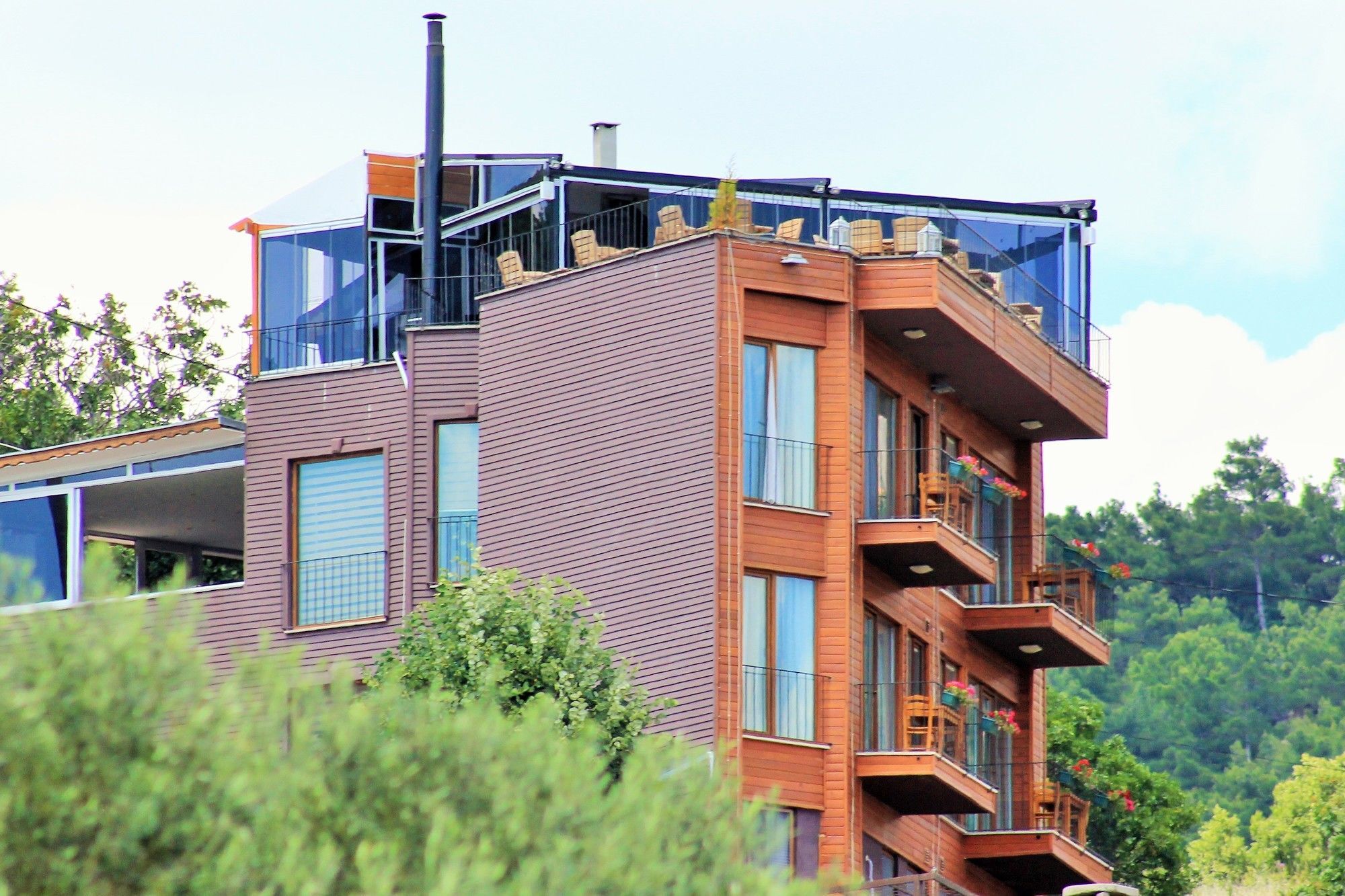 Assos Kayalar Terrace Hotell Sazlı Eksteriør bilde
